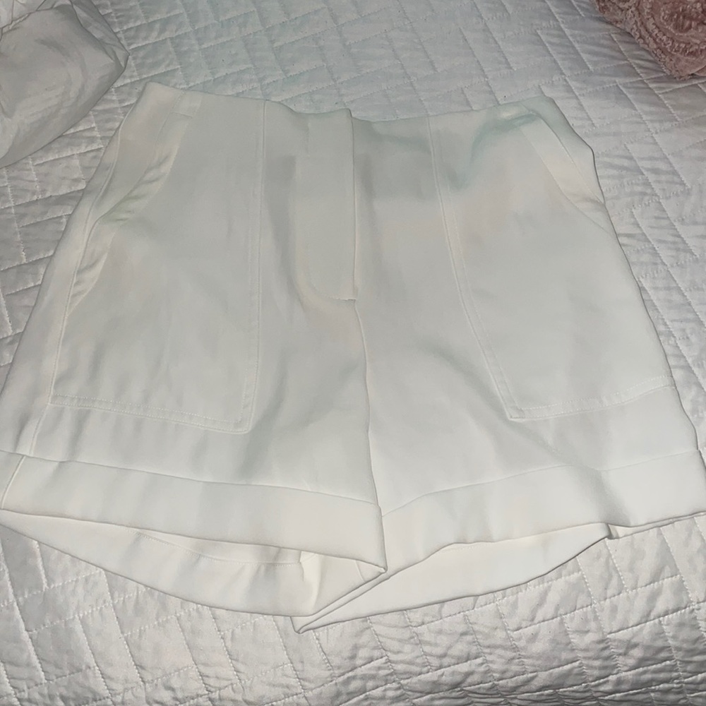 White shorts